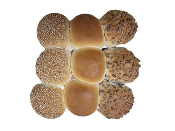 Mini witte broodjes