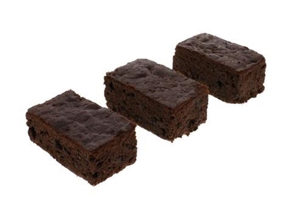 Glutenvrije chocolade brownies p/3