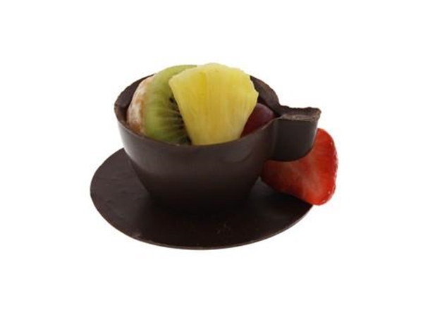 Suikerverlaagd,gluten-lactosevrij/vegan choc.kopje