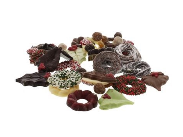 Kerst chocolade zakje p/200 gram